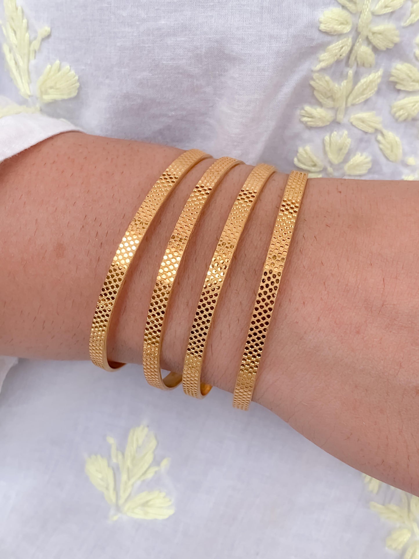 Buy 1 Get 1 Free - Apsara Bangles ( set of 4 )