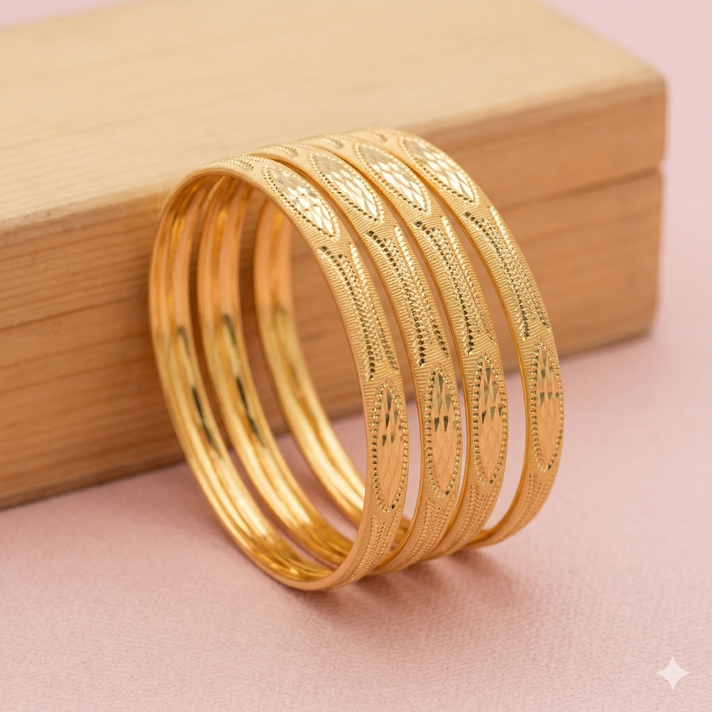 Nisha Bangles ( set of 4 )