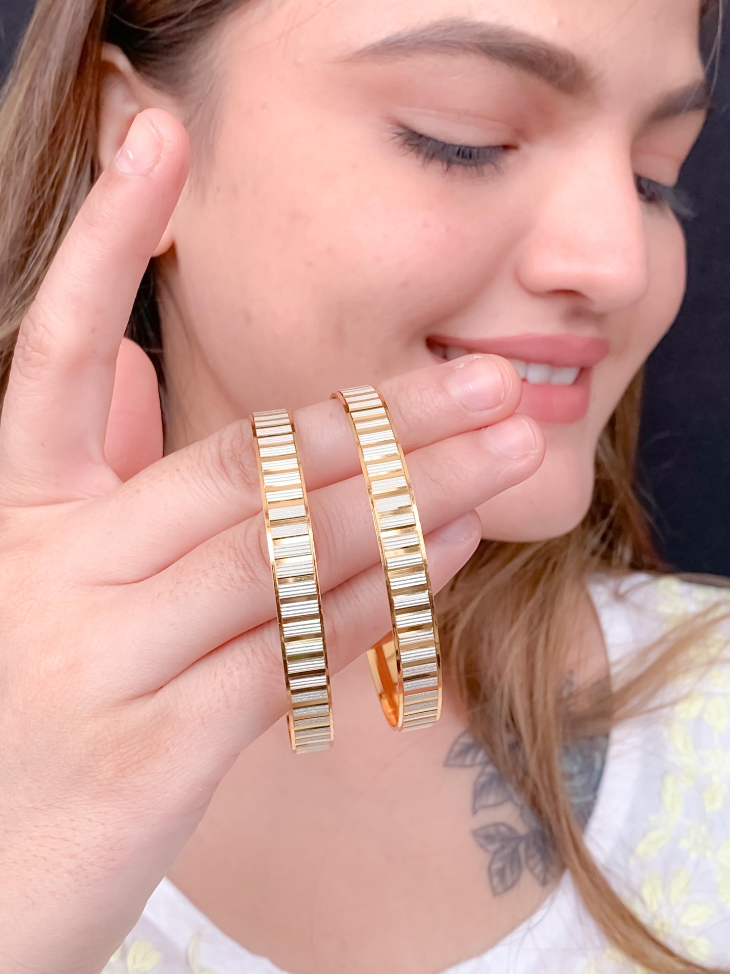 Buy 1 Get 1 Free -Mayuri Bangles ( set of 2 )
