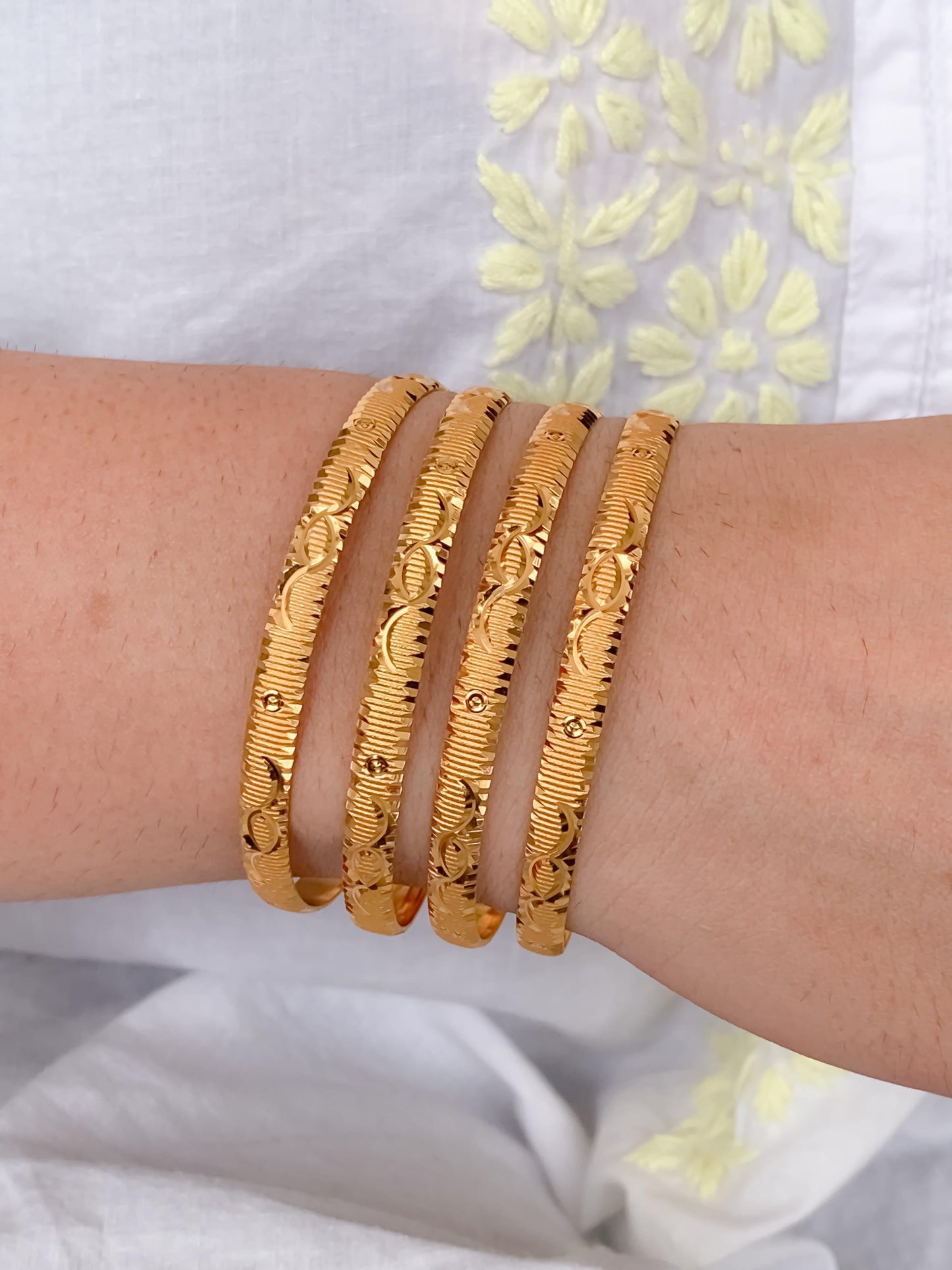 Buy 1 Get 1 Free -Radhika Bangles ( set of 4 )