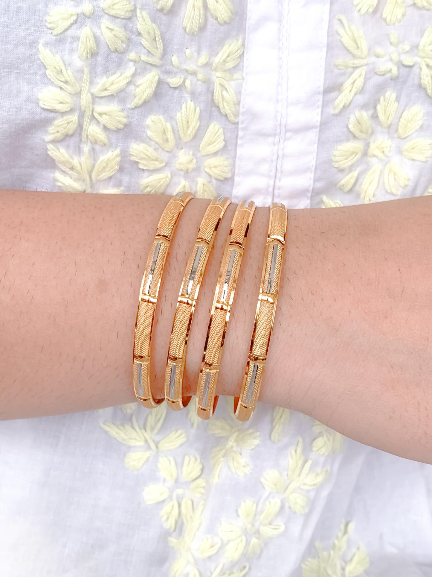 Buy 1 Get 1 Free - Hina Bangles ( set of 4 )