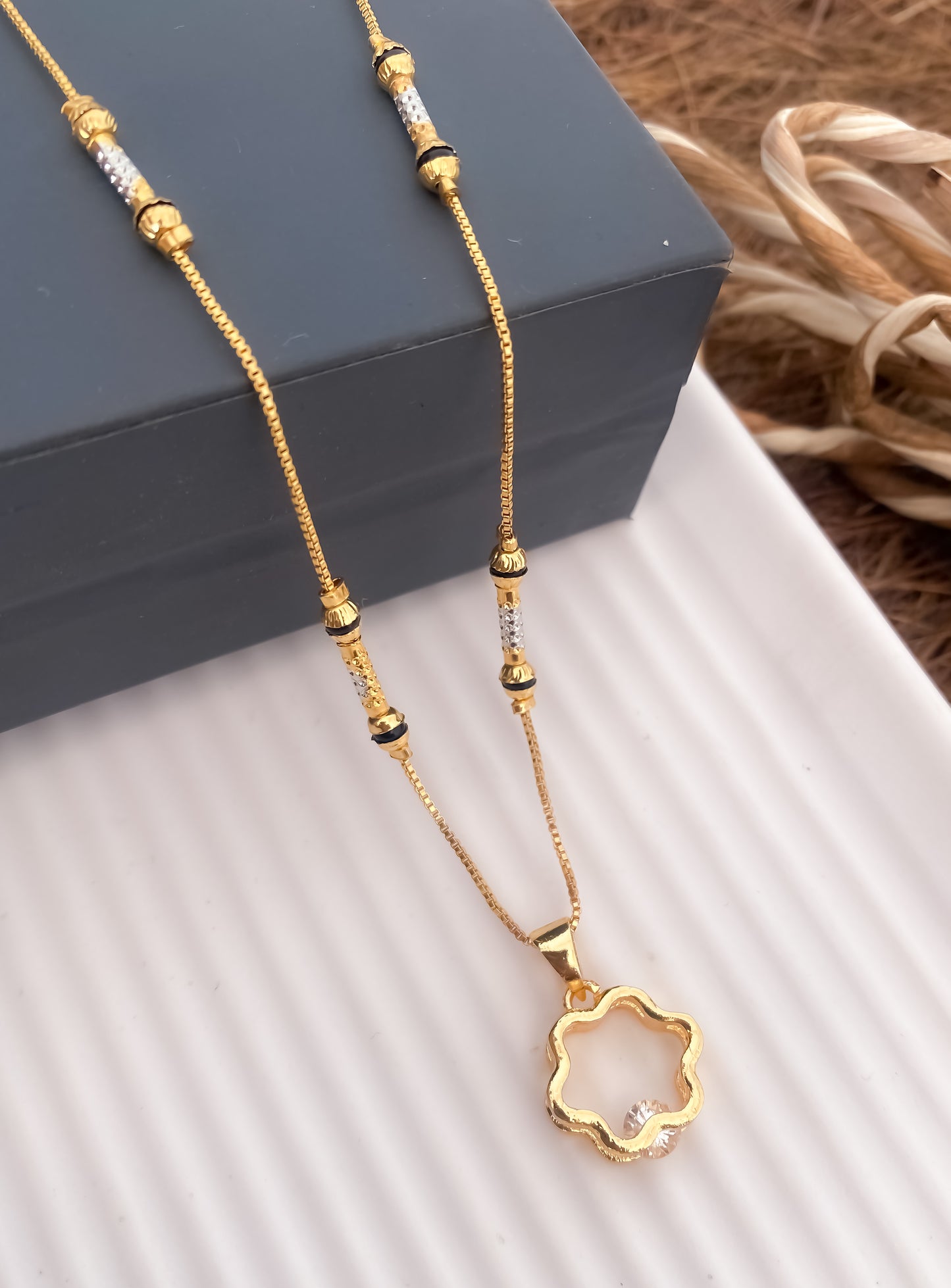 High Gold Fancy Chain Pendant All Colour - Chain Pendal - Belleza Jewels