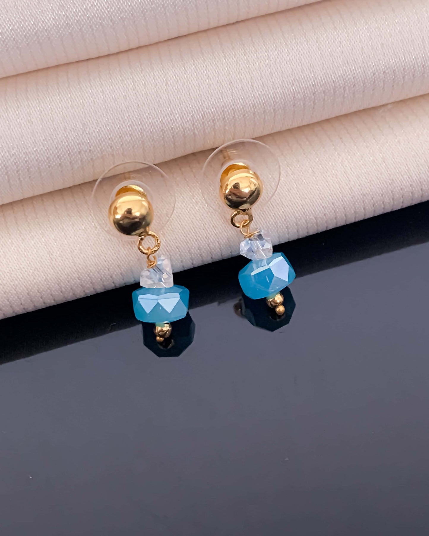 Fancy High Gold Crystal Western Mala Set - Western Mala Set - Belleza Jewels