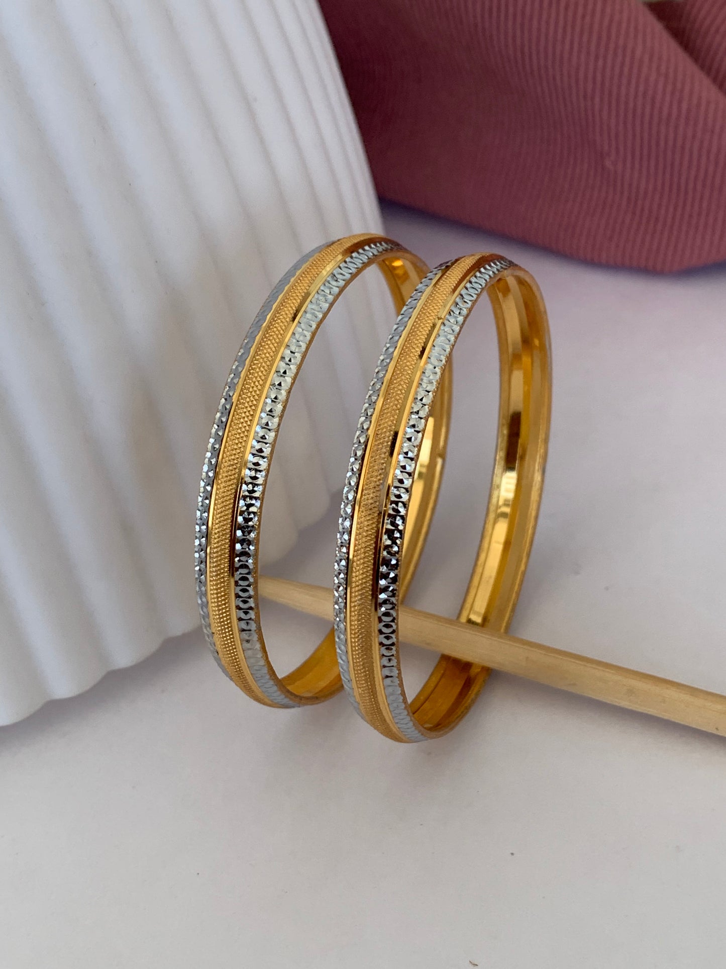Buy 1 Get 1 Free - Poonam Bangals (set of 2) - Bangles - Belleza Jewels
