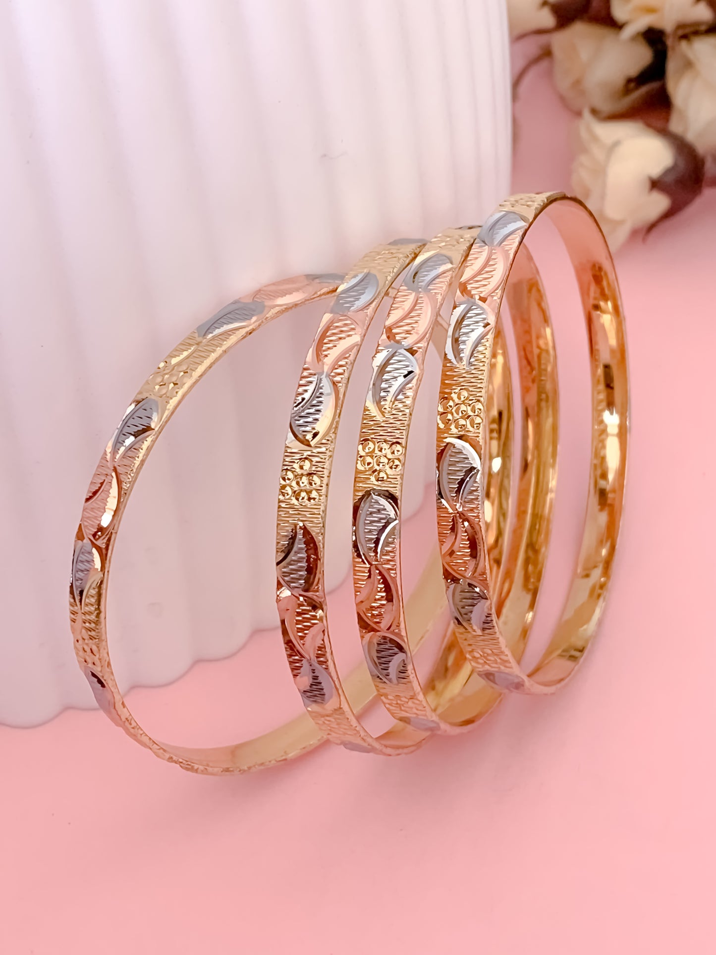 BUY 1 GET 1 FREE - Bangles (Set of 4) - Bangles - Belleza Jewels