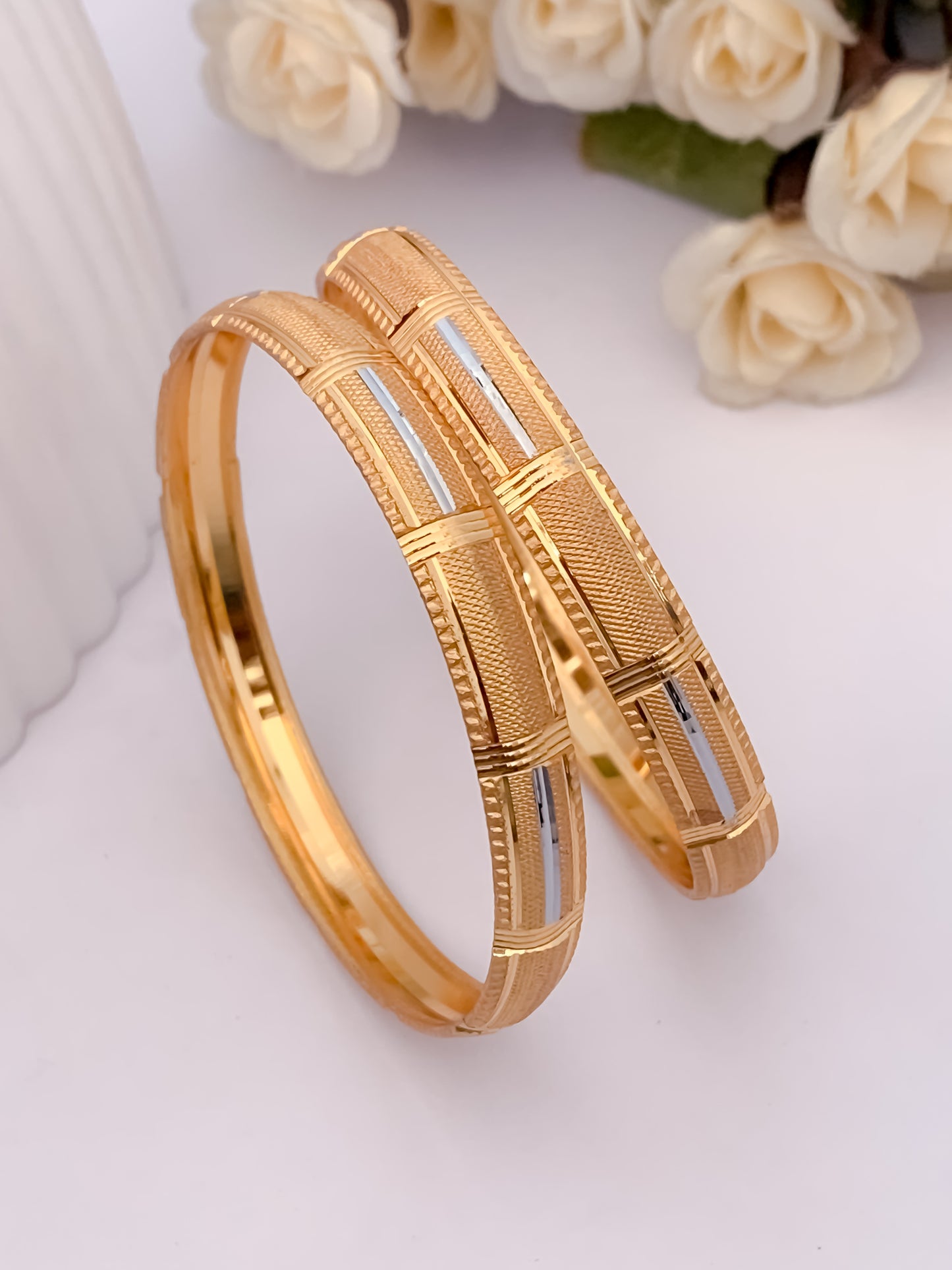 Buy 1 Get 1 Free -Aashika Bangles ( set of 2 )
