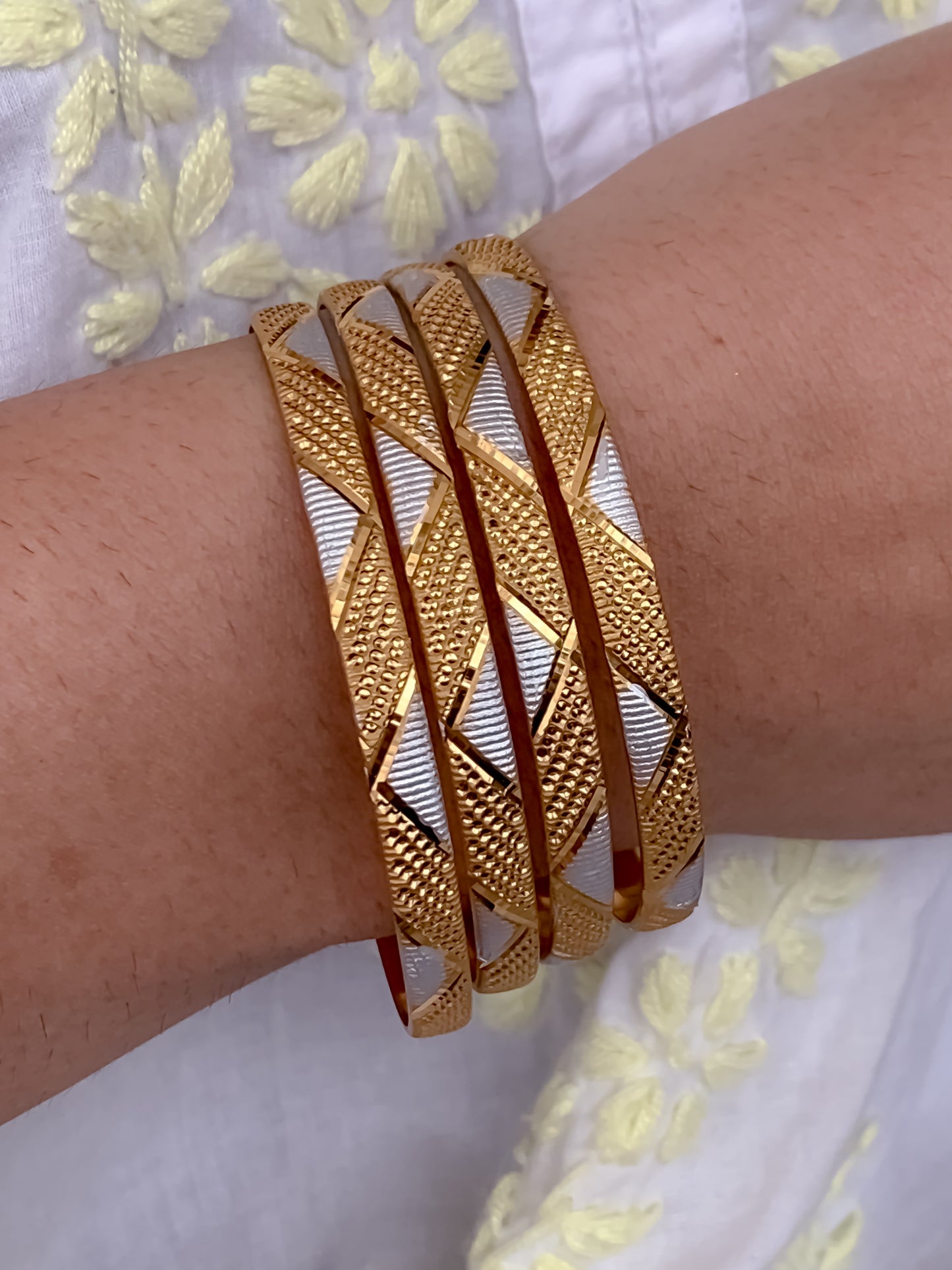 Buy 1 Get 1 Free -Niharika Bangles ( set of 4 )