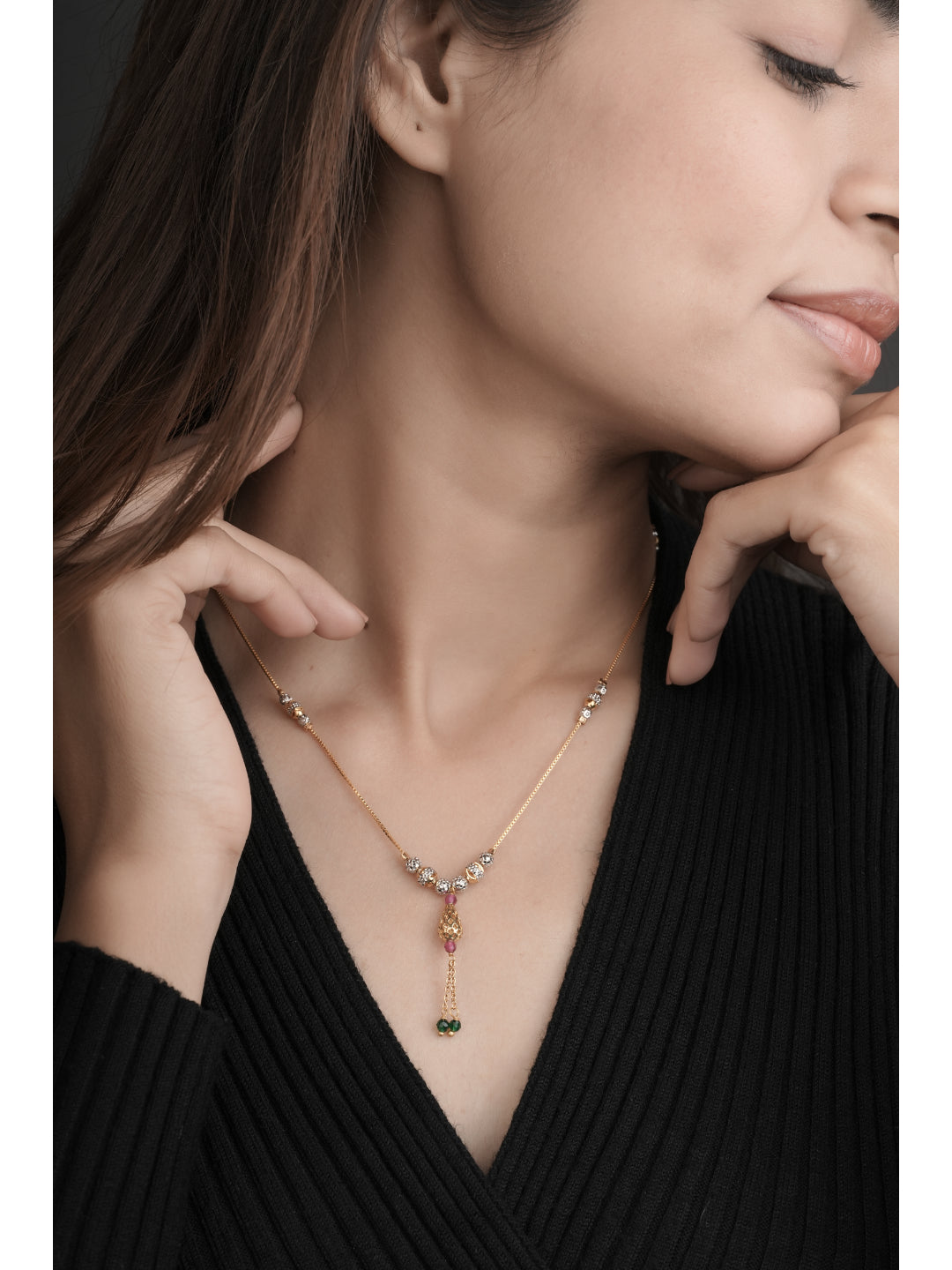 Fancy High Gold Plated Delicate Chain