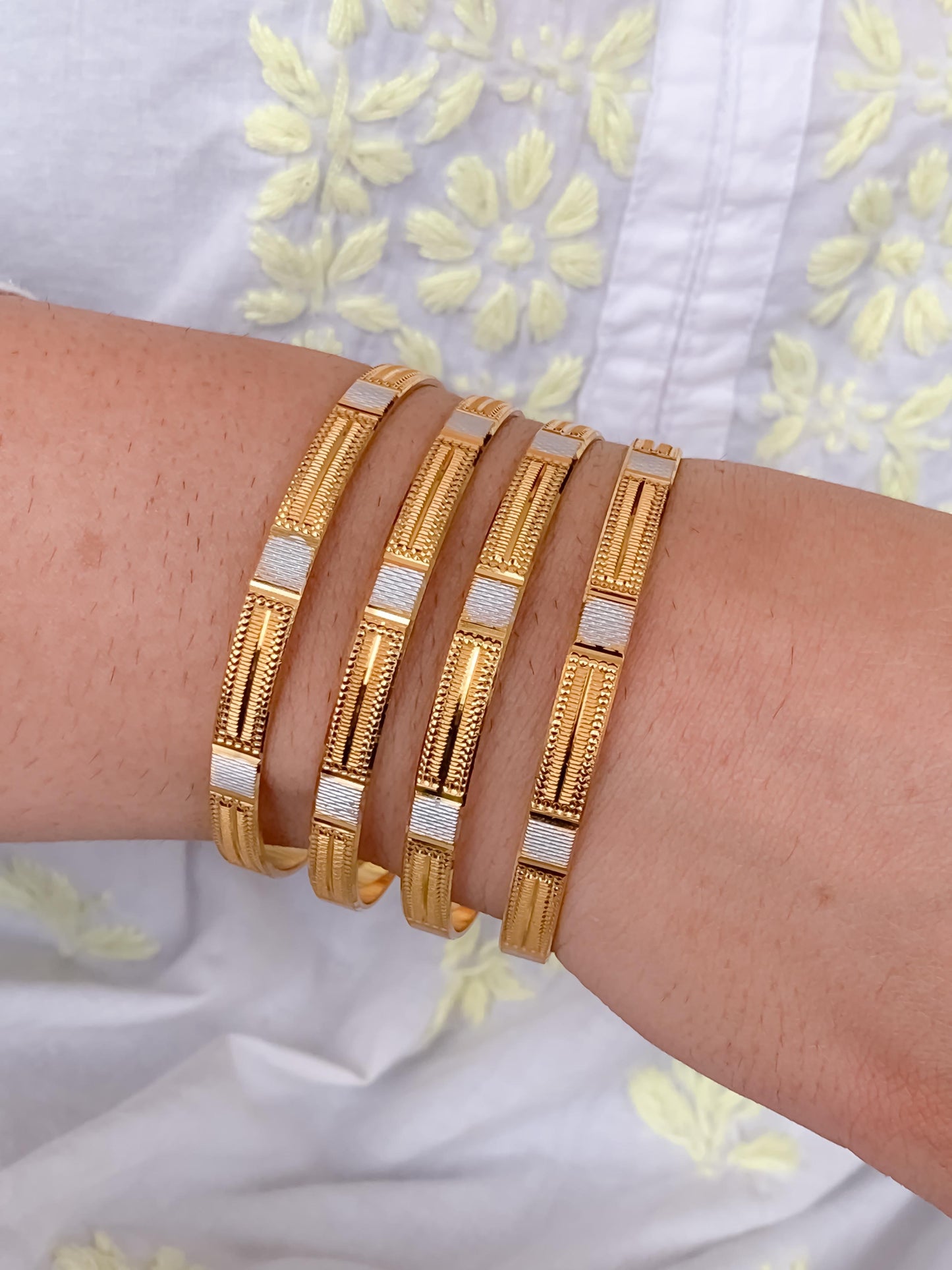 Buy 1 Get 1 Free - Jeevika Bangles ( set of 4 )