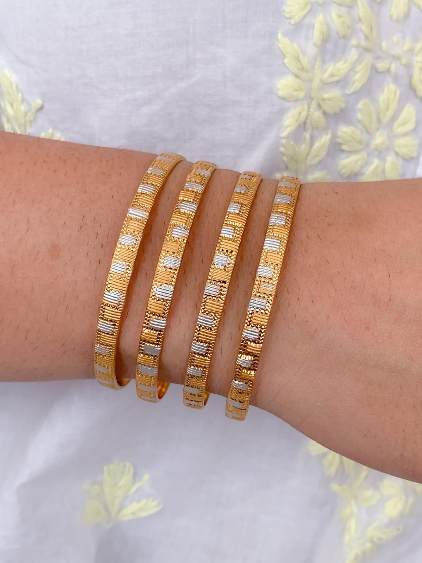 Buy 1 Get 1 Free - Kritika Bangles ( set of 4 )