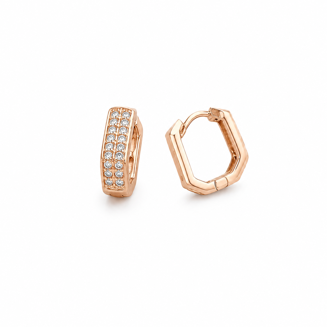 Aster Octa-Cut AD Bali Earrings