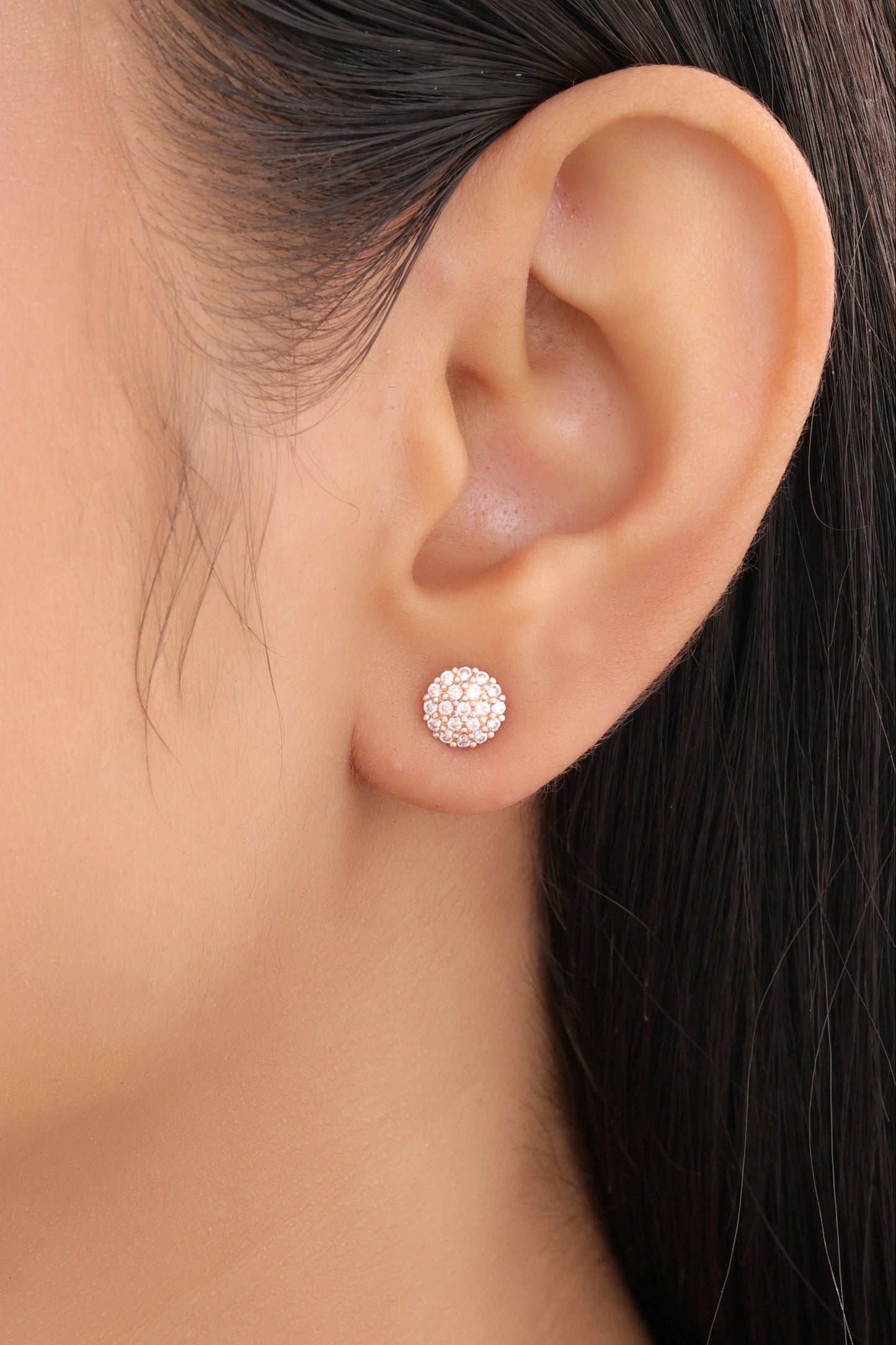 Buy 1 Get 1 Free -Sparkling Elegance: American Diamond Fancy Earrings - Earrings - Belleza Jewels