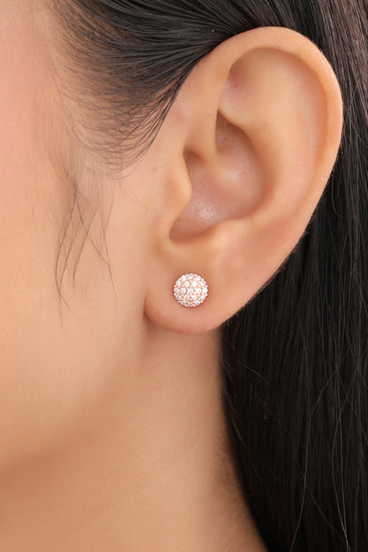 Buy 1 Get 1 Free -Sparkling Elegance: American Diamond Fancy Earrings - Earrings - Belleza Jewels