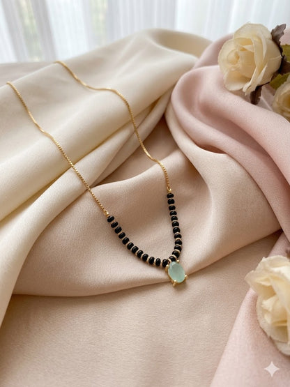 Buy 1 Get 1 Free - Mint Drop Minimal Mangalsutra