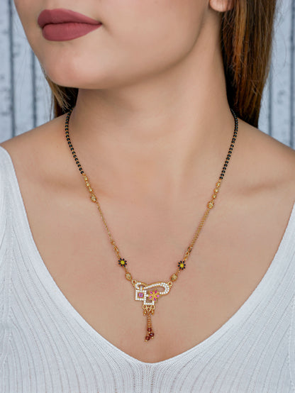 Buy 1 Get 1 Free - High Gold Plated Fancy Style Mangalsutra