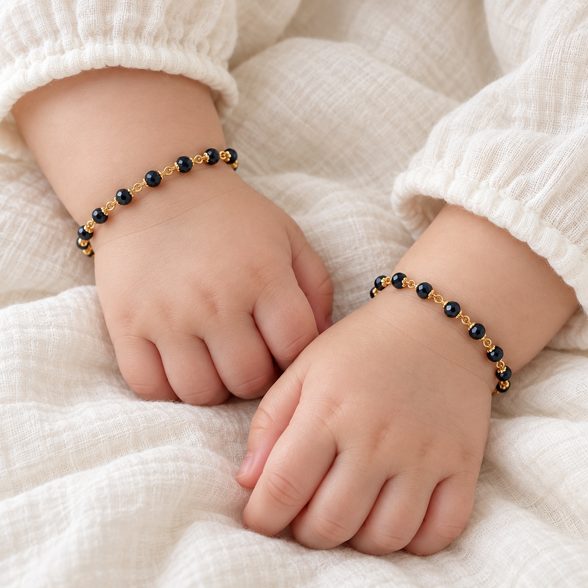 Crystal High Gold with Elegant Gold-Tone Nazariya Bracelet