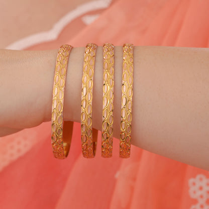 BUY 1 GET 1 FREE - Ishani Bangles (Set of 4)