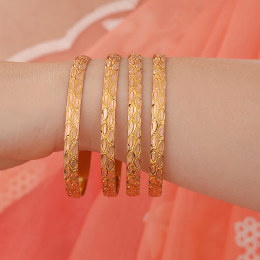 BUY 1 GET 1 FREE - Ishani Bangles (Set of 4)