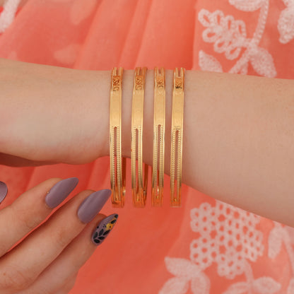 BUY 1 GET 1 FREE - Vidya Bangles (Set of 4)
