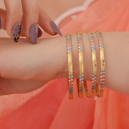 BUY 1 GET 1 FREE - Laxmi Bangles (Set of 4)