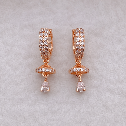 American Diamond High Rose Gold Fancy Bali