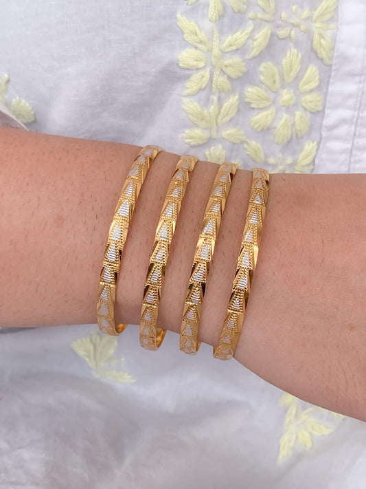 Buy 1 Get 1 Free - Riya Bangles ( set of 4 )