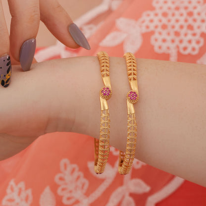 Buy 1 Get 1 Free - Yamini Bangles (set of 2 )