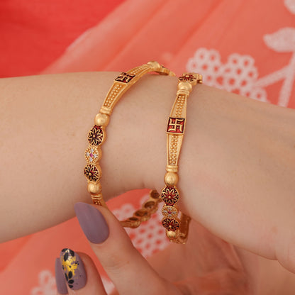 Buy 1 Get 1 Free - Shagun Bangles(set of 2 )