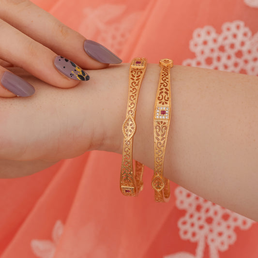 Buy 1 Get 1 Free - Gayatri Bangles(set of 2 )