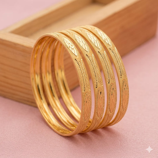 Buy 1 Get 1 Free -  Nisha Bangles ( set of 4 )