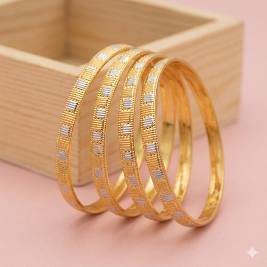 Buy 1 Get 1 Free - Kritika Bangles ( set of 4 )