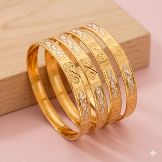 Buy 1 Get 1 Free - Bhavna Bangles ( set of 4 )