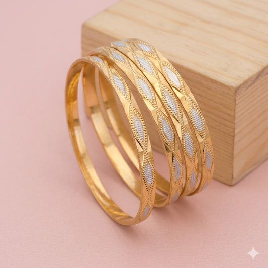 Buy 1 Get 1 Free -Pooja Bangles ( set of 4 )