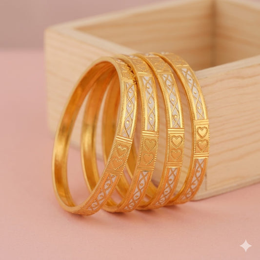 Buy 1 Get 1 Free -Priya Bangles ( set of 4 )