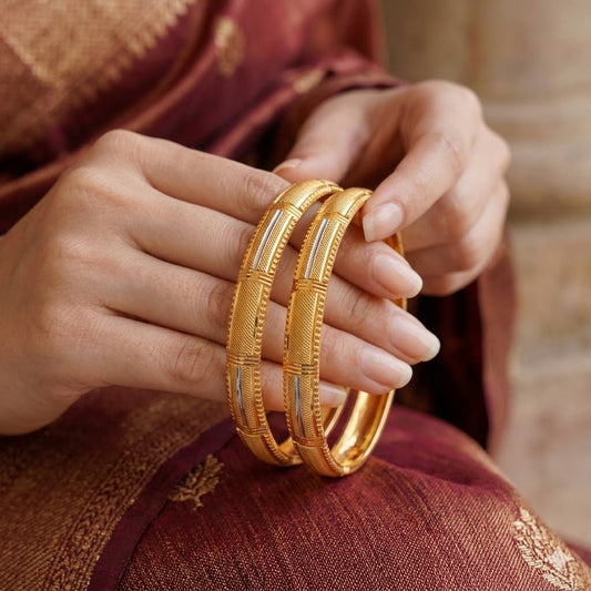 Buy 1 Get 1 Free -Aashika Bangles ( set of 2 )