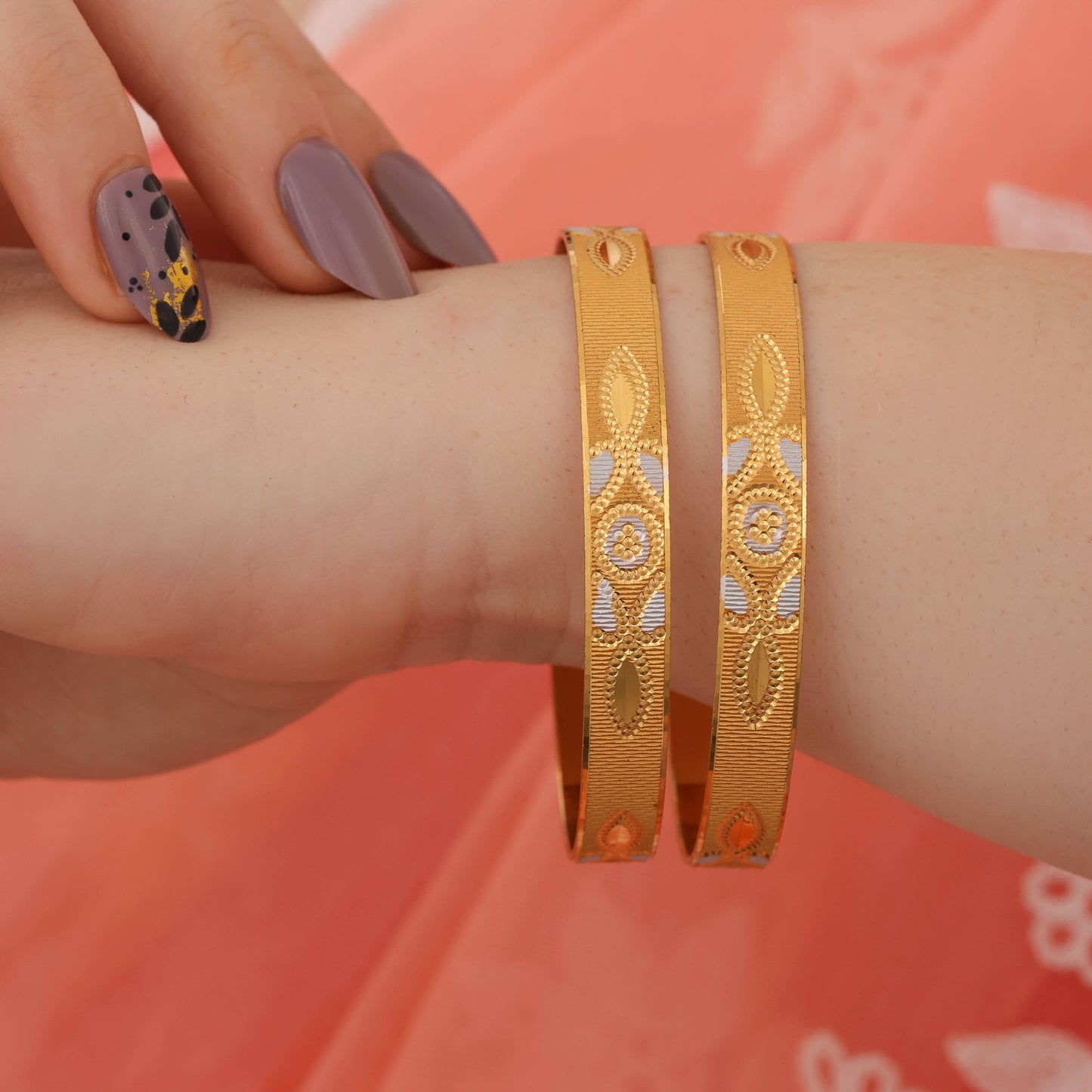 Buy 1 Get 1 Free -Foram Bangles ( set of 2 )