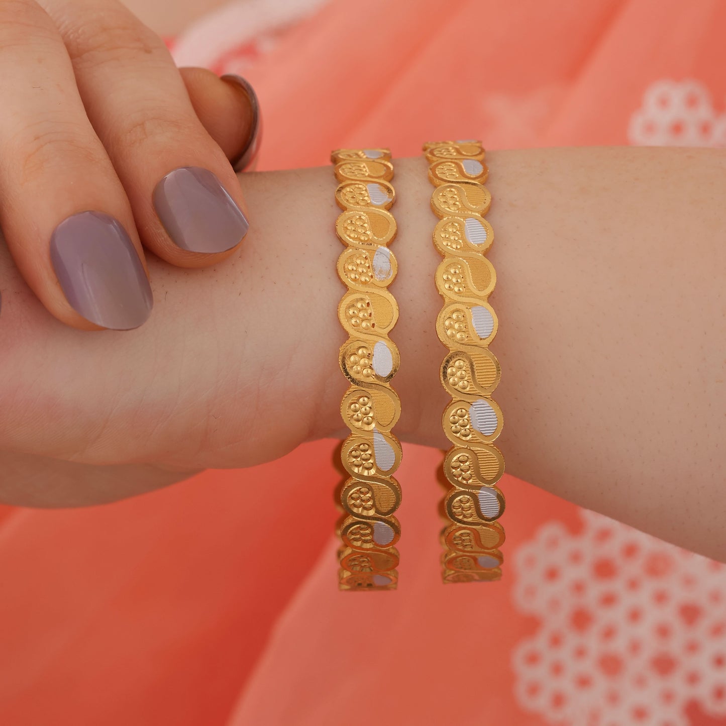 Buy 1 Get 1 Free -Urvisha Bangles ( set of 2 )