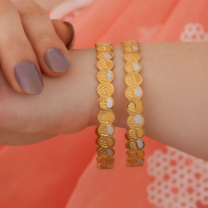 Buy 1 Get 1 Free -Urvisha Bangles ( set of 2 )