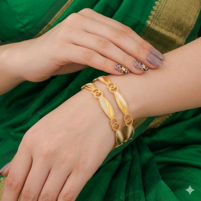 Buy 1 Get 1 Free -Pranali Bangles ( set of 2 )