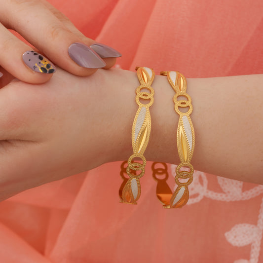 Buy 1 Get 1 Free -Pranali Bangles ( set of 2 )