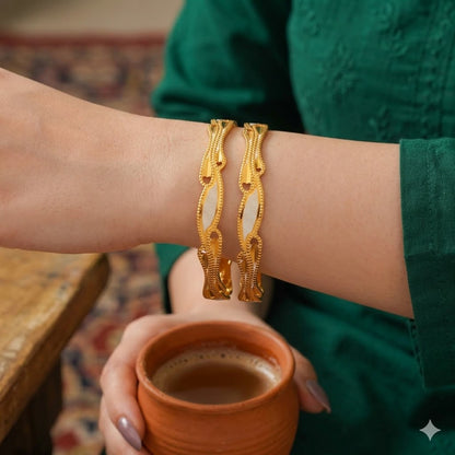 Buy 1 Get 1 Free -Dhruvisha Bangles ( set of 2 )