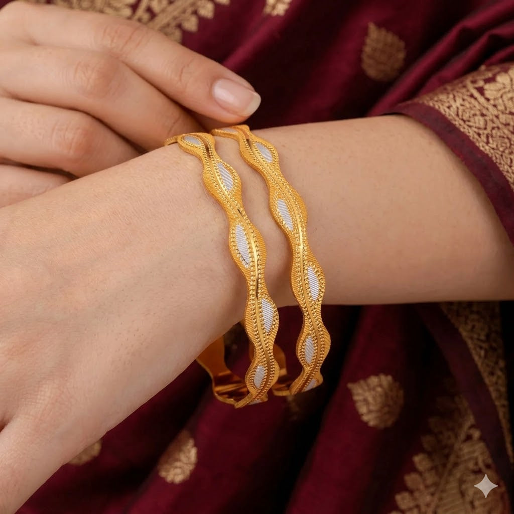 Buy 1 Get 1 Free -Dimpal Bangles ( set of 2 )