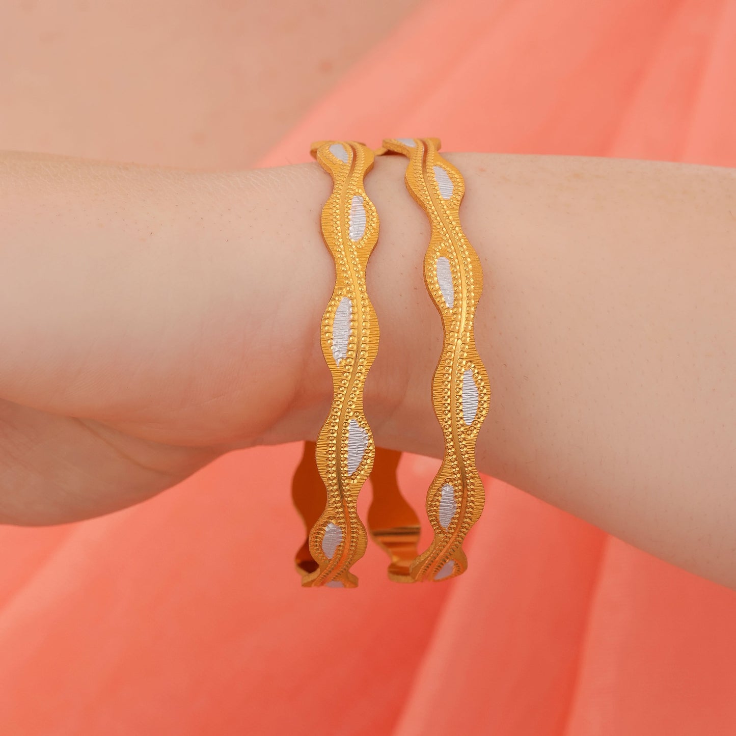 Buy 1 Get 1 Free -Dimpal Bangles ( set of 2 )