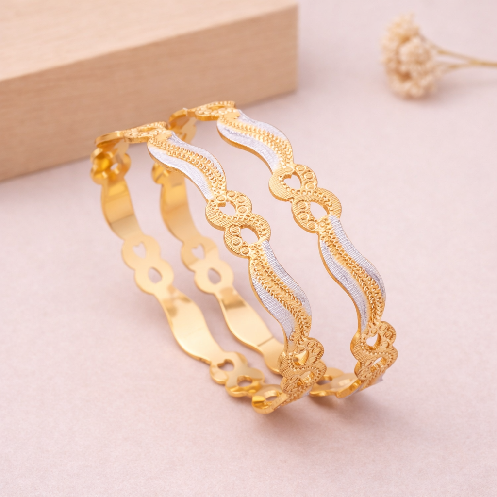 Buy 1 Get 1 Free -Bhavika Bangles (Set of 2)