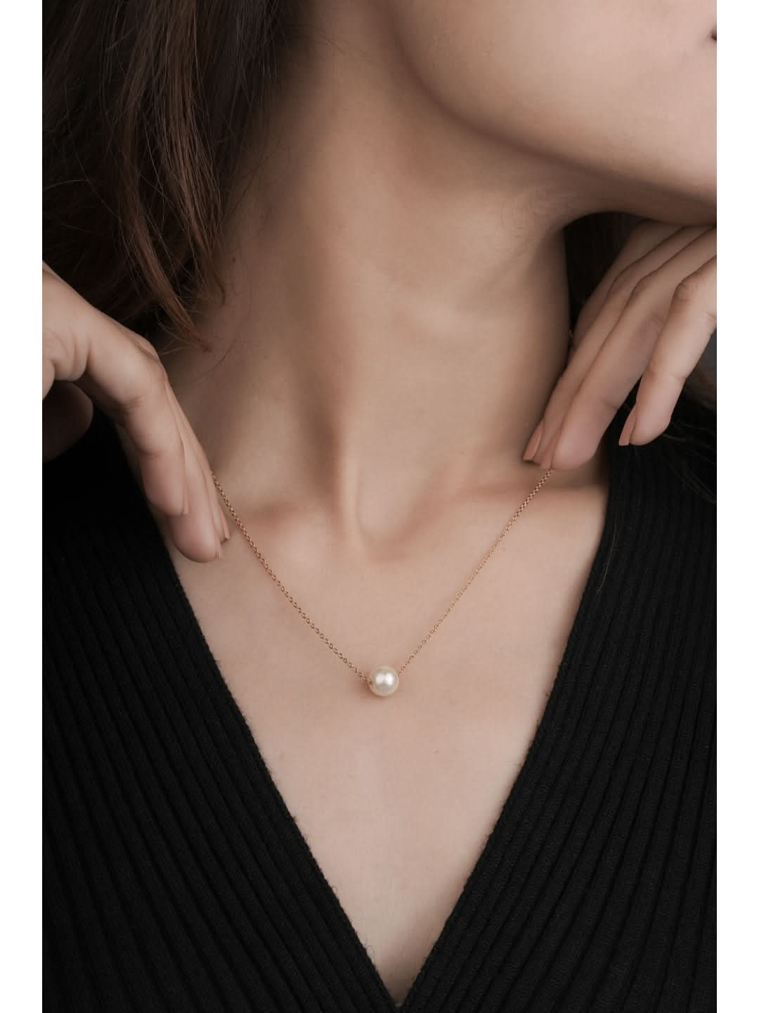 High Gold With Round Shape Beads Hanging Fancy Chain - Chain Pendal - Belleza Jewels