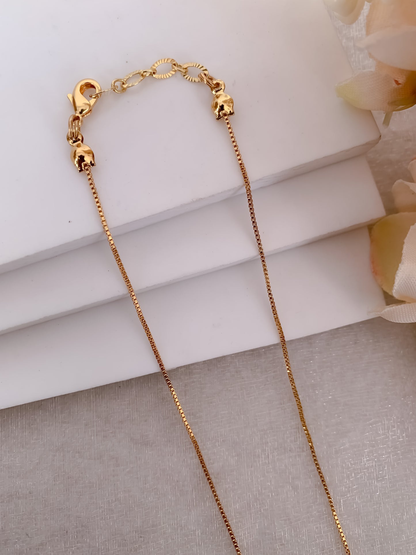 Buy 1 Get 1 Free - American Diamond High Gold Plated Fancy Hanging Delicate Mangalsutra
