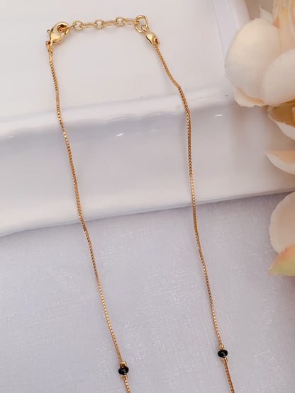 Buy 1 Get 1 Free - Fancy High Gold Plated Delicate Mangalsutra