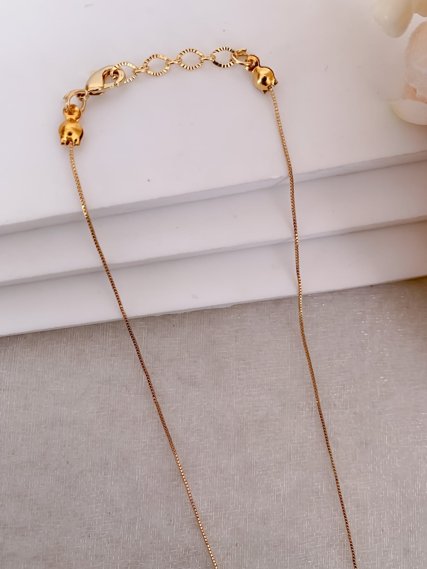 Buy 1 Get 1 Free - American Diamond Gold Plated Fancy Delicate Mangalsutra