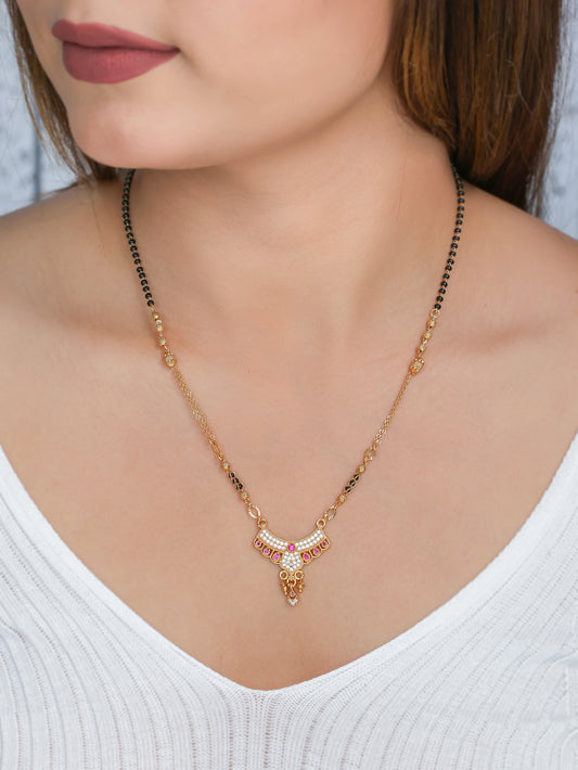 Buy 1 Get 1 Free - Fancy High Gold Plated Delicated Mangalsutra