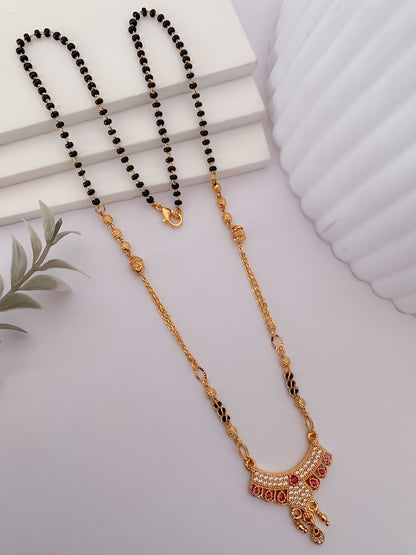 Buy 1 Get 1 Free - Fancy High Gold Plated Delicated Mangalsutra